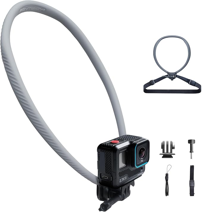 PGYTECH CapLock Quick Release Action Camera Neck Mount, Large Size Adjustable by PGYTECH-US