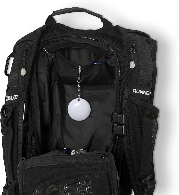 RAVERUNNER® Anti-Theft Hydration Backpack | Festival Approved Rave Backpack - Image 9