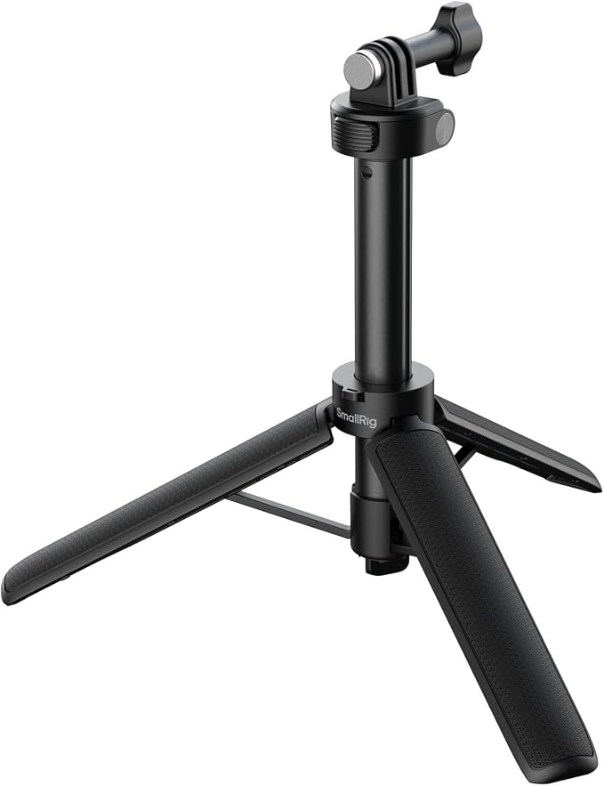SmallRig 2-in-1 Selfie Stick Tripod, 7.1-20.5in Extendable, Support Horizontal - Image 4