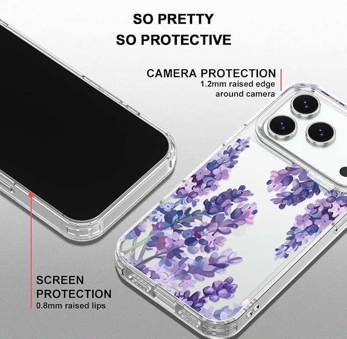 MOSNOVO for iPhone 17 Pro Case | Military Grade 6.6ft Drop Tested | Camera - Image 4