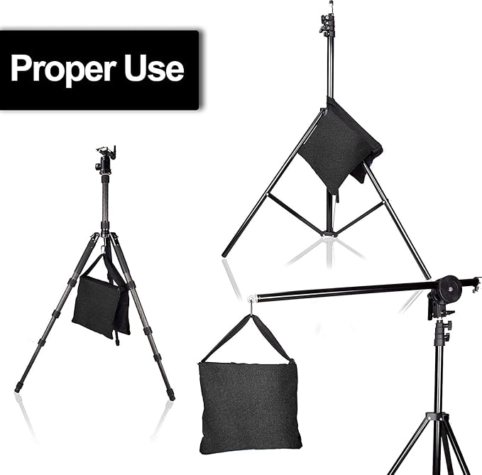 EMART Heavy Duty Sandbag Photo Studio Weight Bag Saddlebag Design - Image 8