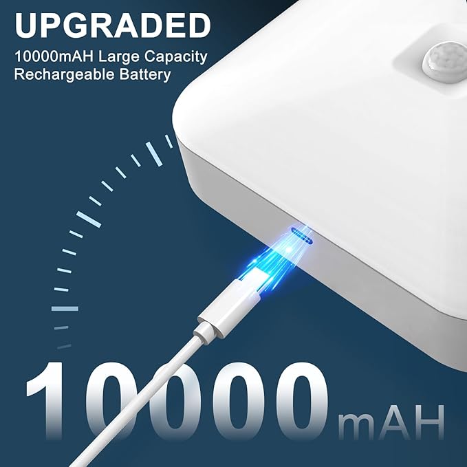 WhitePoplar Rechargeable Motion Sensor Closet Light, Rechargeable Battery - Image 2
