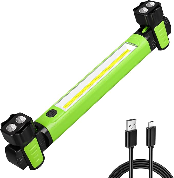 Work Light, 2500LM Bright LED Work Lights, 5200mAh Rechargeable Magnetic by Ropelux