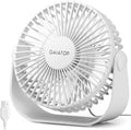 Gaiatop USB Desk Fan, 3 Speeds Strong Airflow, 5.5 Inch Portable 90° Rotate by GAIATOP
