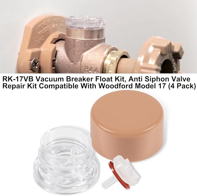 youour RK-17VB Vacuum Breaker Float Kit, Freezeless Anti-Siphon Wall Faucet - Image 2