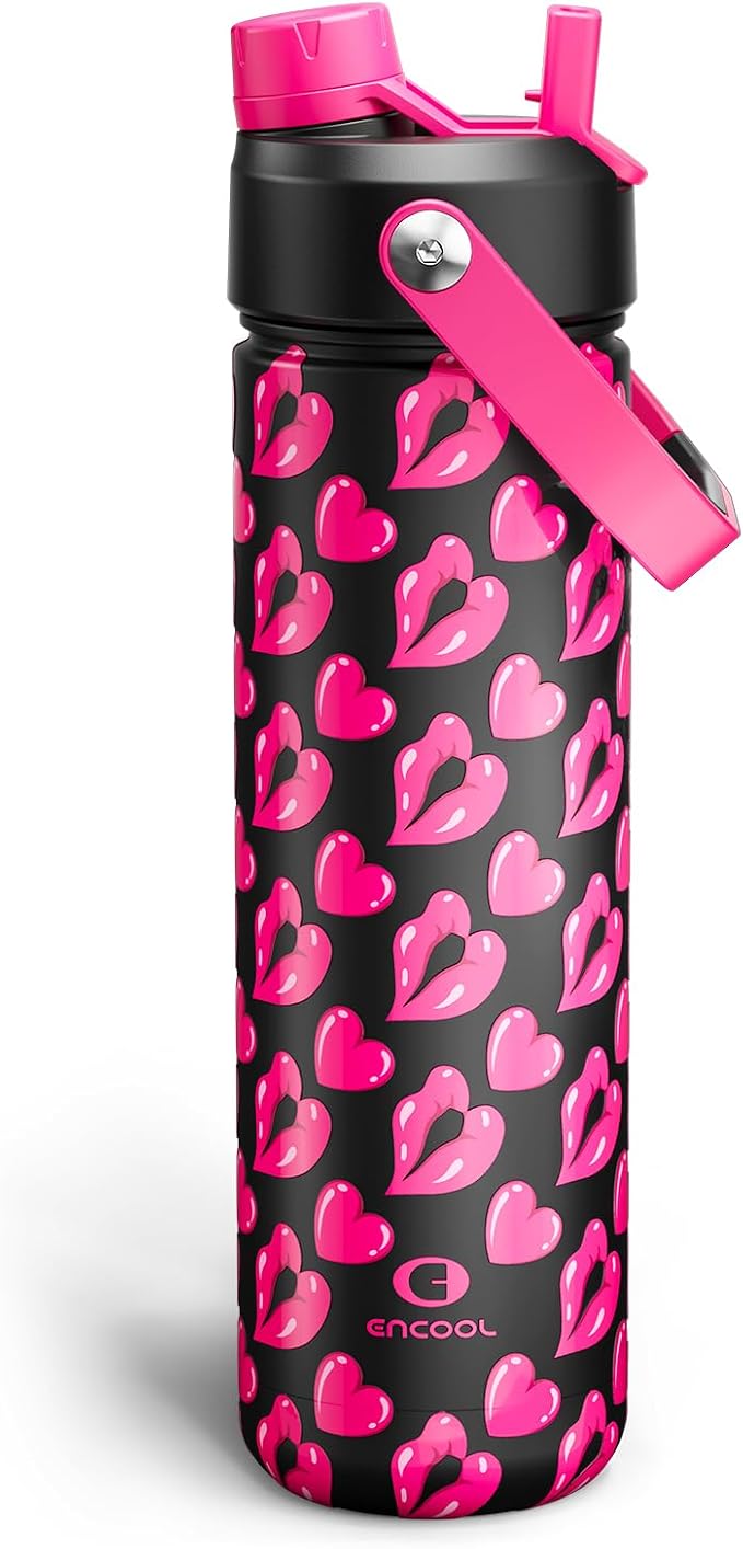 ENCOOL Valentine's Day Insulated Water Bottle by ENCOOL