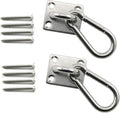 heyous 2 Set M8 Suspension Ceiling Wall Mount U Hook Anchor Hanger Stainless by heyous