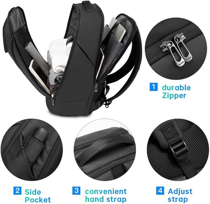 BANGE Business Commute Backpack Waterproof fit 15.6 Inch Commute backpack - Image 3