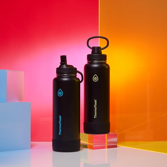 ThermoFlask 40 oz Double Wall Vacuum Insulated Stainless Steel Water Bottle - Image 4
