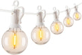 Brightown Outdoor String Lights, 50FT 25 G40 Bulbs Shatterproof Patio Lights by Brightown