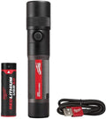 Milwaukee Rechargeable 1100 Lumen LED Flashlight, Battery Powered, Twist Focus by Milwaukee
