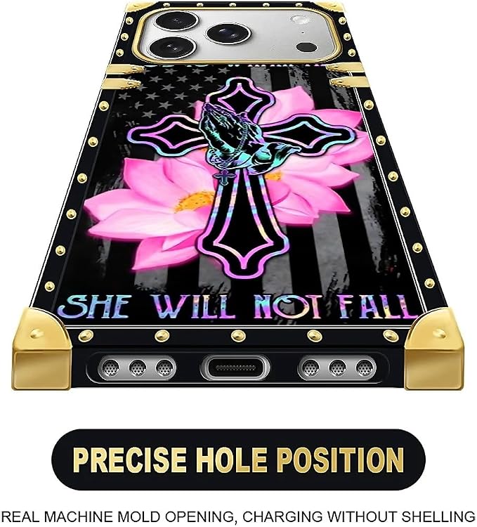 for iPhone 17 Pro Max Case Luxury Golden Decoration - Image 5