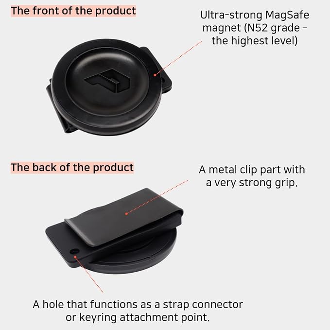 Magnetic Clip Phone Holder - Image 2