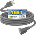 10ft Outdoor Extension Cord for Christmas Decorations by Zorky