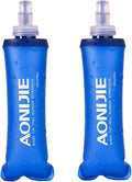 AONIJIE 250ML/350ML/500ML/600ML Portable TPU Soft Water Bottle Folding Soft by AONIJIE
