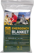 Emergency Survival Blanket, Mylar Thermal Blanket, Gigantic Space Blanket 82" x by Unknown