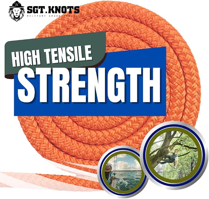 SGT KNOTS Arborist Double Braided Polyester Rope - Image 2