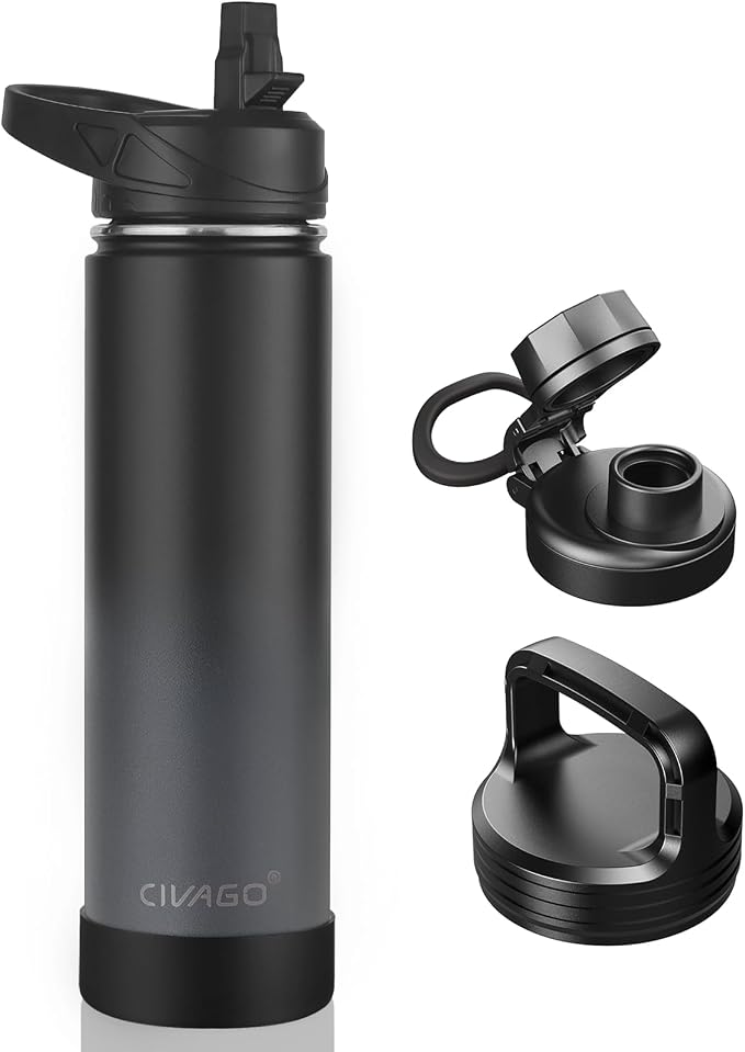 CIVAGO 24 oz Insulated Water Bottle by CIVAGO