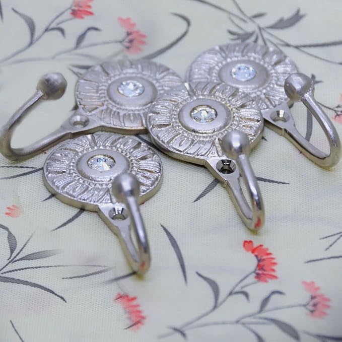 FAPBADRI Multipurpose Hooks, Used to Hang Clothes, Curtain Hold Backs, Colour - Image 2