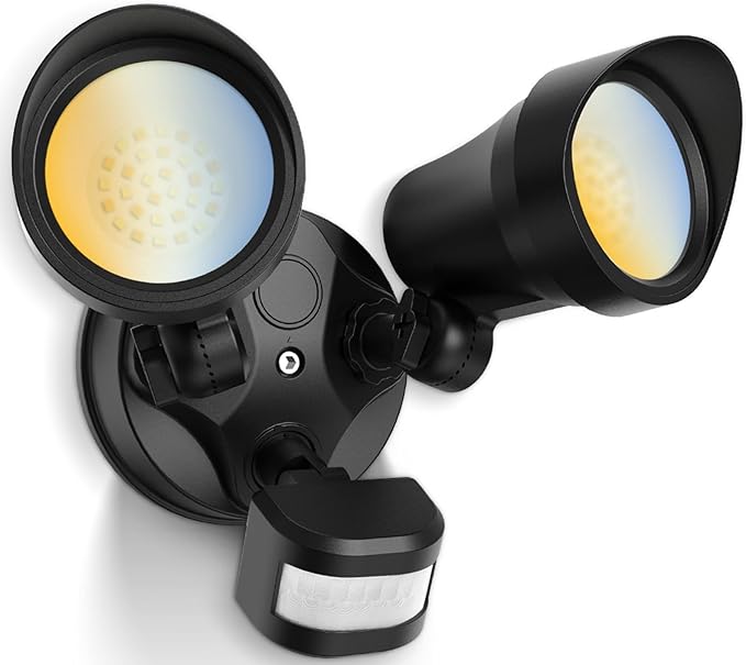 ALUSSO Motion Sensor Outdoor Lights, 30W 3500LM Flood Lights Outdoor 120V by ALUSSO