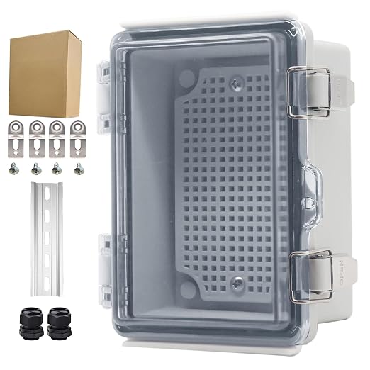 Outdoor Waterproof Electrical Box Junction Box Weatherproof IP67 ABS Plastic by YETLEBOX