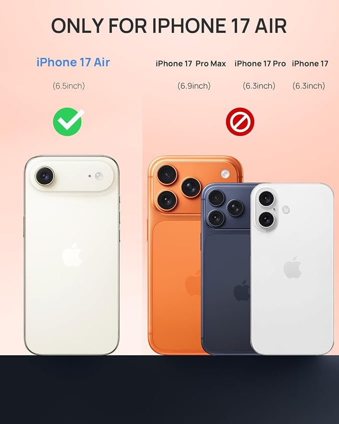 Lanhiem Magnetic for iPhone Air Phone Case, IP68 Waterproof Dustproof Phone - Image 7
