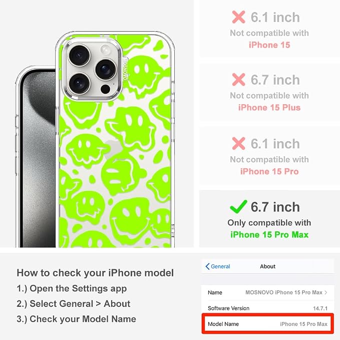 MOSNOVO Case for iPhone 15 Pro Max - Image 2