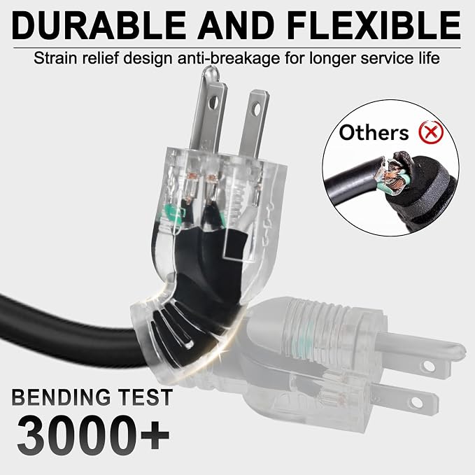 25FT 12/3 Outdoor Extension Cord - Image 4
