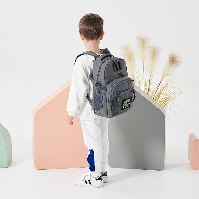 Kids Tactical Backpack Army Molle Bookbag Military Boys Backpack - Image 7