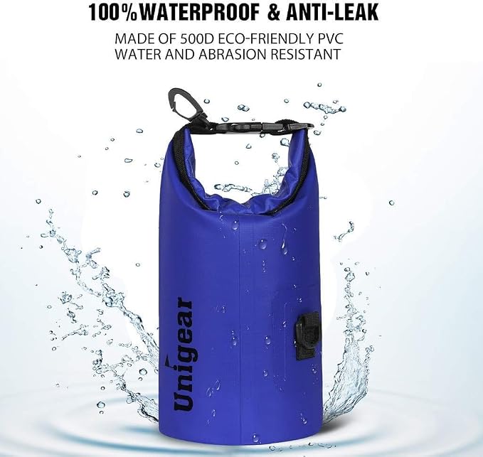 Unigear Dry Bag Waterproof, 2L/5L/10L/20L/30L/40L Floating and Lightweight Bags - Image 3