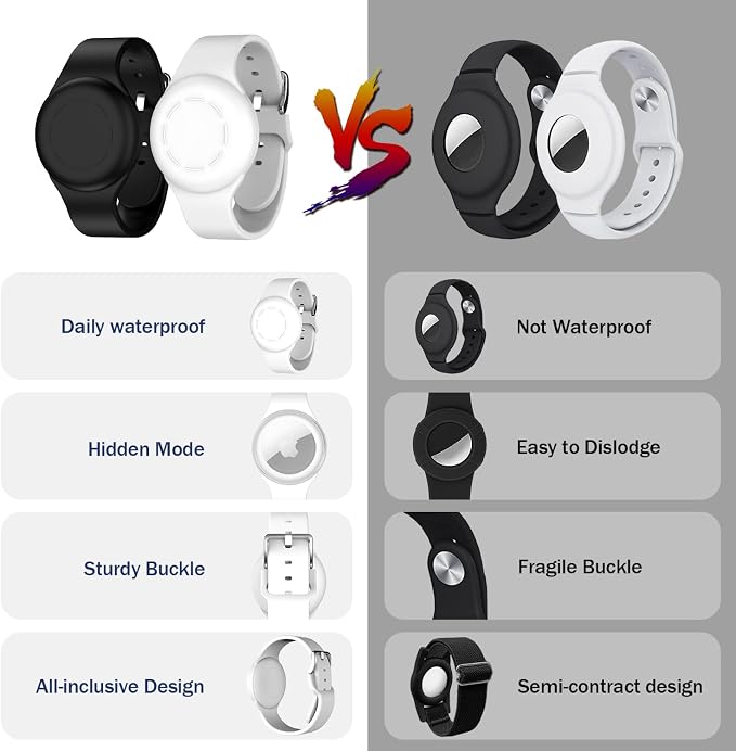 R-fun Waterproof for Air Tag Bracelets Compatible - Image 2