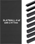 FRAYSCENT Slat Wall Paneling Garage Slat Wall Storage Systems Slatwall Panels by FRAYSCENT