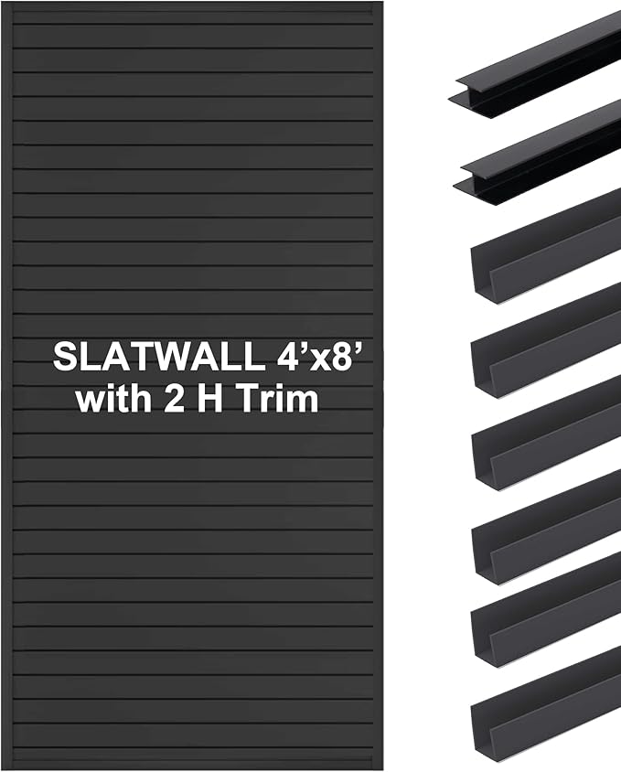 FRAYSCENT Slat Wall Paneling Garage Slat Wall Storage Systems Slatwall Panels by FRAYSCENT