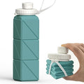 BEAUTAIL Collapsible Water Bottles 20.6oz, Silicone Foldable Portable Travel by BEAUTAIL