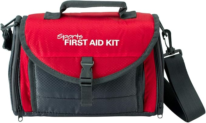 24/7 First Aid Coaches' First Aid Kit, Sports First Aid Kit Duffel Bag by 24%2F7+First+Aid
