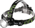 LED Headlamp, Super Bright Headlamp Headlight Flashlight, 3 Modes Zoomable by CrazyFire