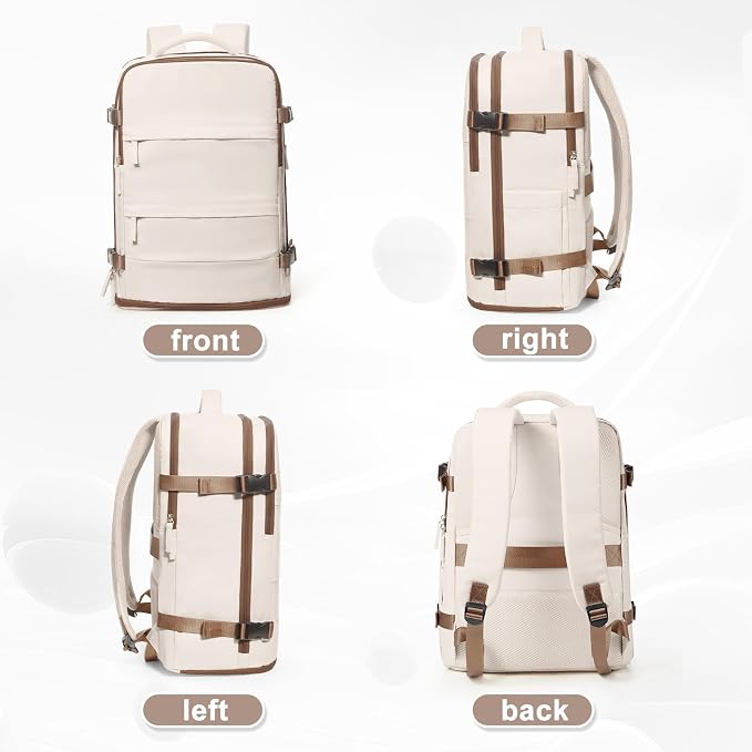 coowoz Large Travel Backpack For Women Men, Carry On Backpack Flight Approved - Image 8