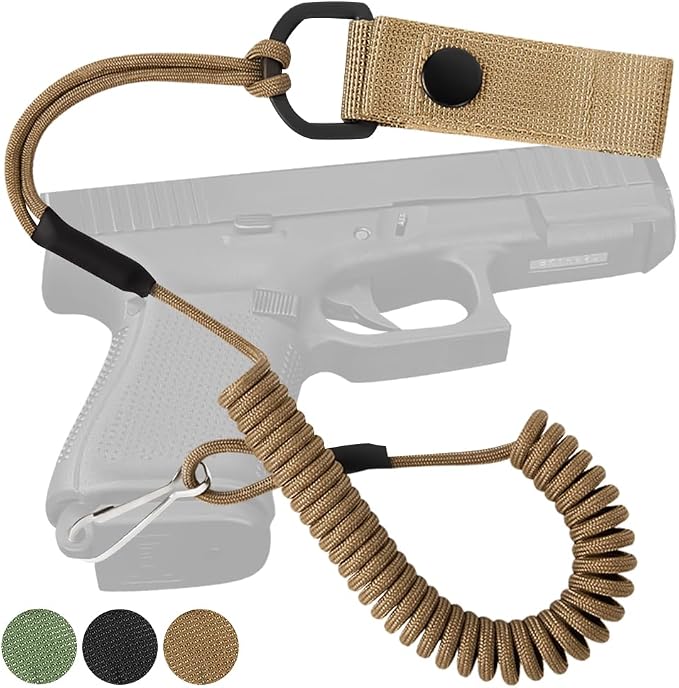 TECEUM Tactical Pistol Lanyard – 3+ Colors – Equipment Accessories by TECEUM