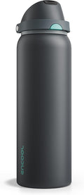 Insulated Water Bottle with Straw by ENCOOL