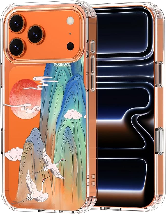 MOSNOVO for iPhone 17 Pro Max Case, Shockproof Military-Grade Protection 6.6ft by Mosnovo