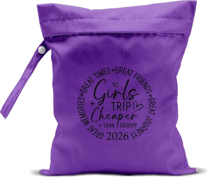 Girls Trip Gifts Wet Dry Bag, Beach Bag Wet Bag Favors, by zcyxuuw
