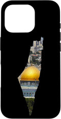 Palestinian Map Al Aqsa Jerusalem in Palestine Case by Unknown