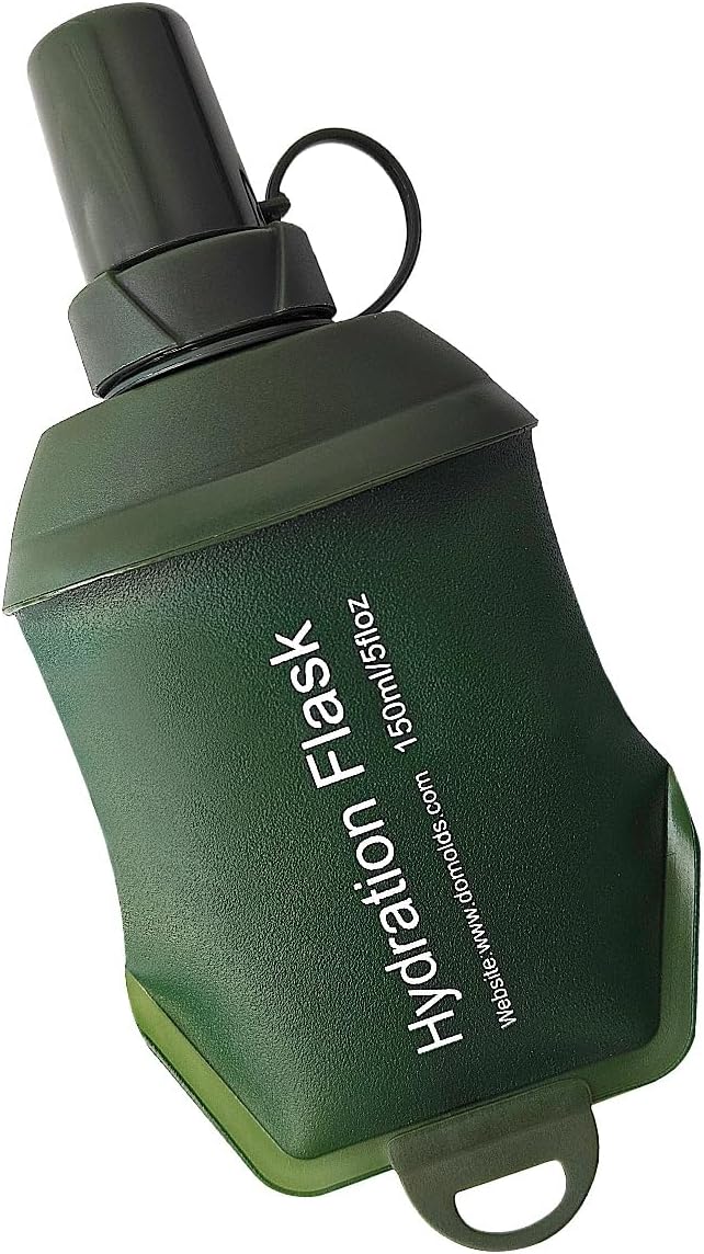 WILDREEDS 150ml Soft Flask, TPU Collapsible Soft Water Bottle by WILDREEDS