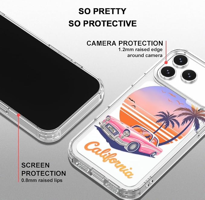 MOSNOVO for iPhone 17 Pro Max Case, Shockproof Military-Grade Protection 6.6ft - Image 4
