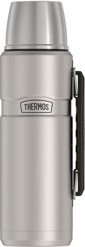 THERMOS Stainless King Vacuum-Insulated Beverage Bottle, 40 Ounce, Matte by Thermos