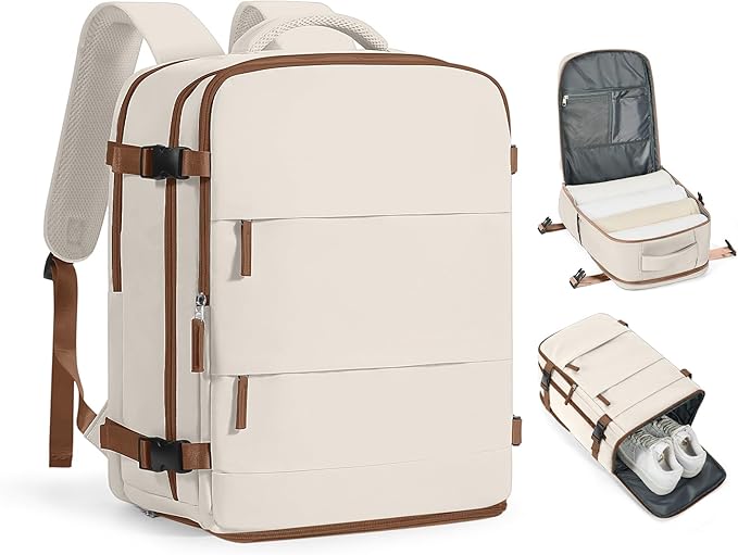 coofay Extra Large Travel Backpack Carry on Flight Approved Mochila De Viaje by coofay