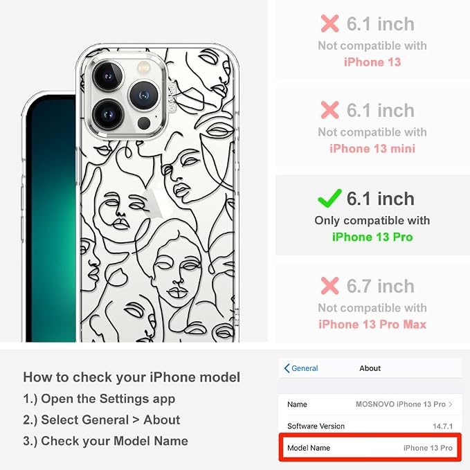 MOSNOVO Case for iPhone 13 Pro - Image 2