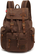 AUGUR High Capacity Canvas Vintage Backpack by AUGUR