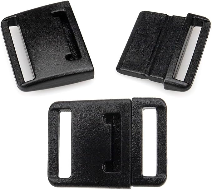 Paracord Planet Prong Release Buckles – Plastic Safety Breakaway Buckles by ParacordPlanet