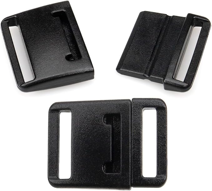 Paracord Planet Prong Release Buckles – Plastic Safety Breakaway Buckles by ParacordPlanet